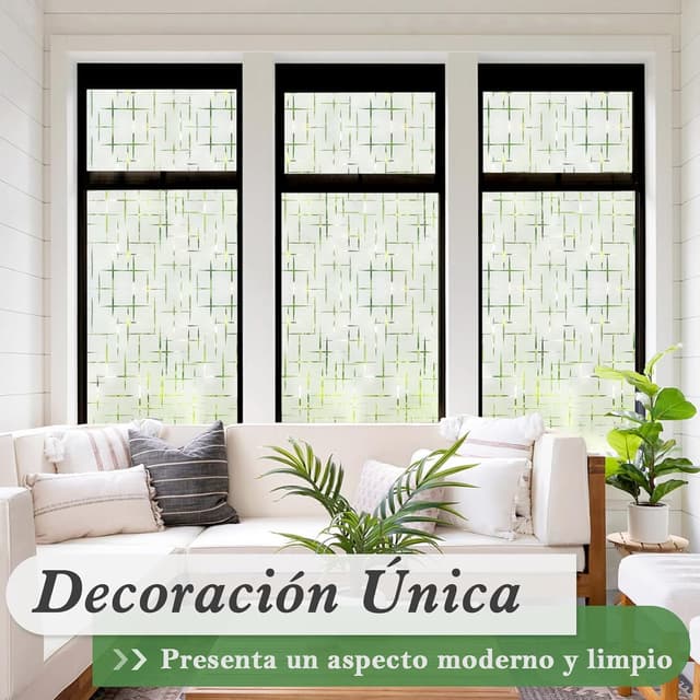 Detalle de rabbitgoo Vinilos para Ventanas Privacidad 44.5x200 cm