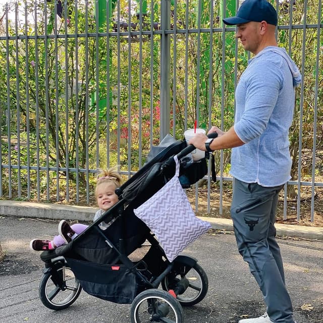 Detalle 2 de ALVA ALVABABY 2-Pack Waterproof Cloth Diaper Wet & Dry Bags with Two Zippered Pockets