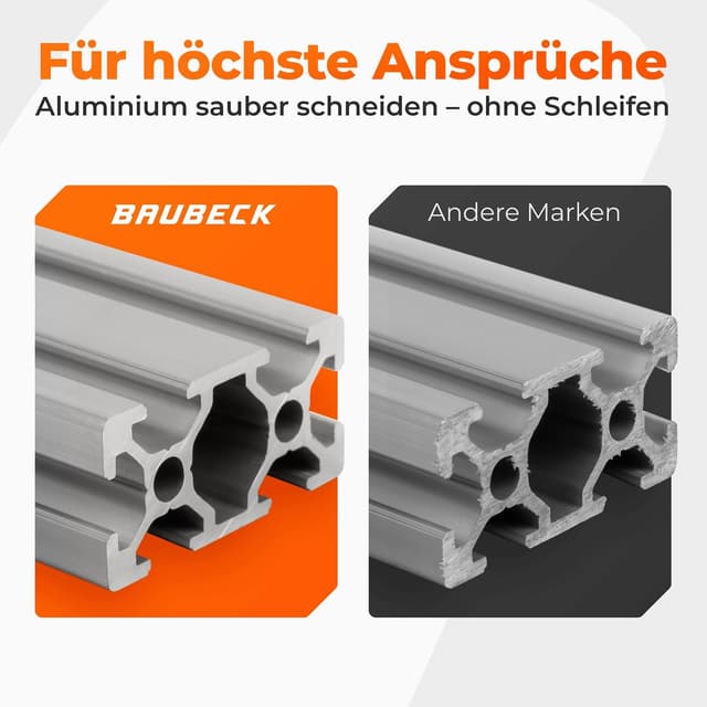 Thumbnail 6 de BAUBECK Sägeblatt 216 x 30 für Aluminium-Feinschnitt (216 mm, 60 Zähne) – kompatibel mit 216er Kappsägen