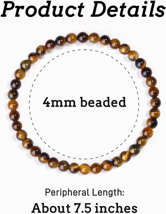 Detalle 2 de XIANNVXI Perlenarmband 7,5 Zoll