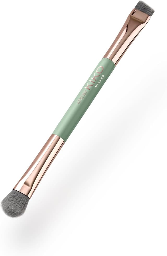 Detalle de Kiko Milano Kind by Kiko Double Eye Brush 01 Pennello occhi doppio per ombretti