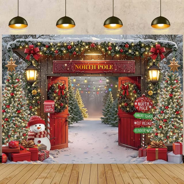 Thumbnail 4 de Merry Christmas Backdrop 10x8ft đ