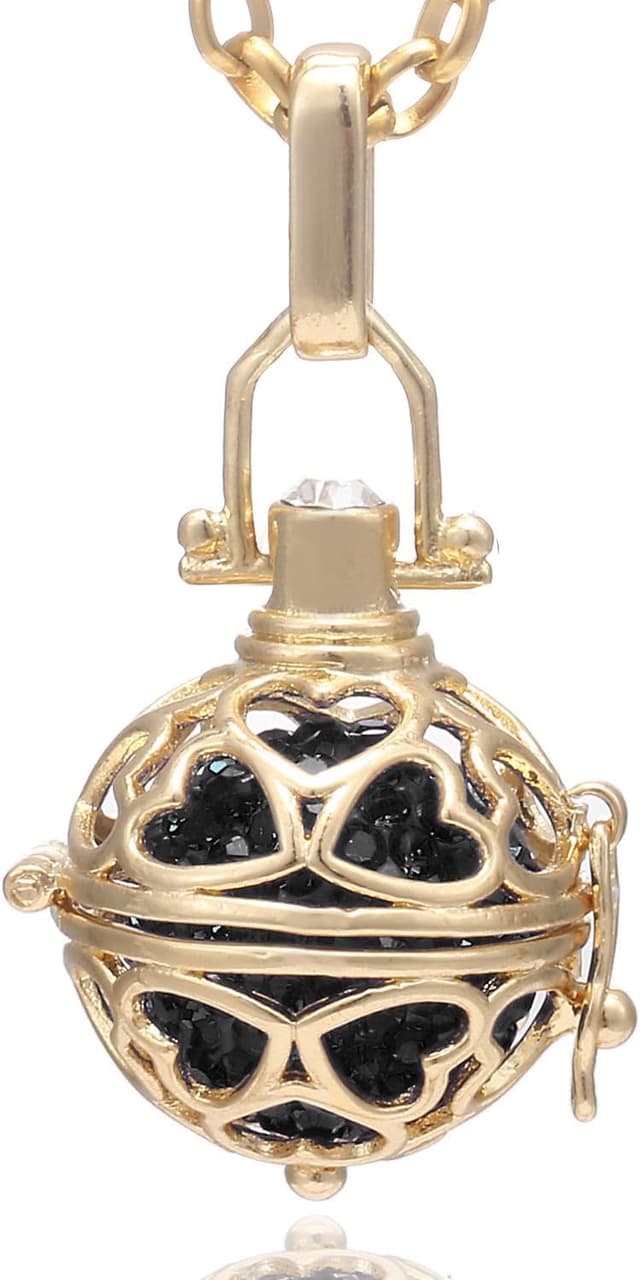 Detalle de Morella collana cuore in acciaio 70 cm