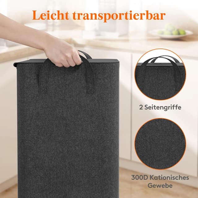 Thumbnail 5 de Lifewit Pfandflaschen Sammelbehälter 100L