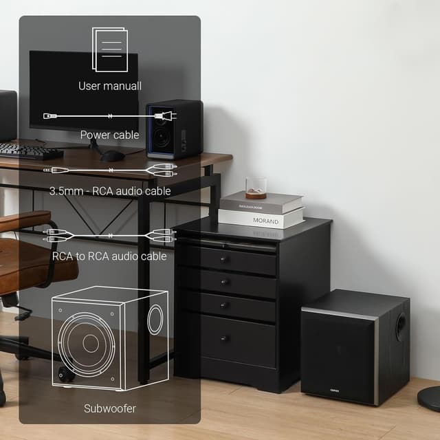 Thumbnail 6 de Edifier T5 8" Powered Subwoofer 70W RMS