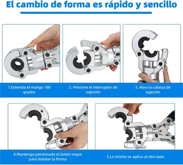 Thumbnail 4 de TLGREEN Alicates prensadores U 360°