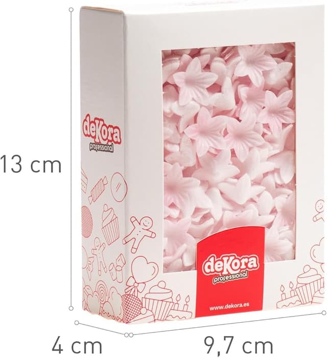 Thumbnail 5 de dekora 400 Mini Flores comestibles para tartas, 2 cm