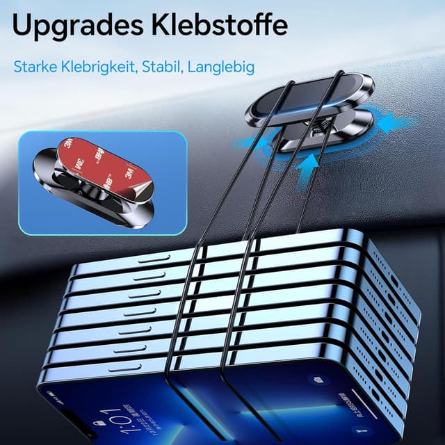 Detalle 2 de Coolpow Handyhalterung Auto Magnet 2 Stück