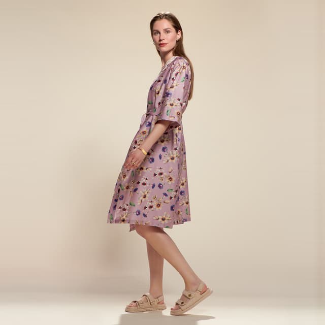 Thumbnail 2 de Essenza Kimono satén algodón Fiorre — talla única