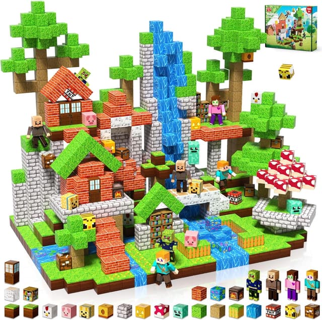 Thumbnail 6 de Magnetic Blocks 150PCS Magnetic Building Cubes