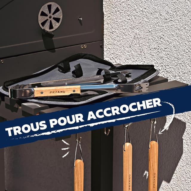 Thumbnail 4 de Praknu Kit Barbecue 4 Pièces