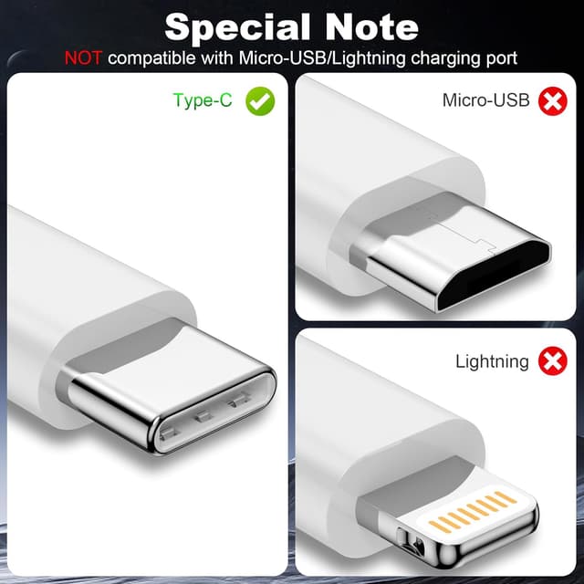 Thumbnail 6 de USB A to USB C Cable 3FT 2-Pack