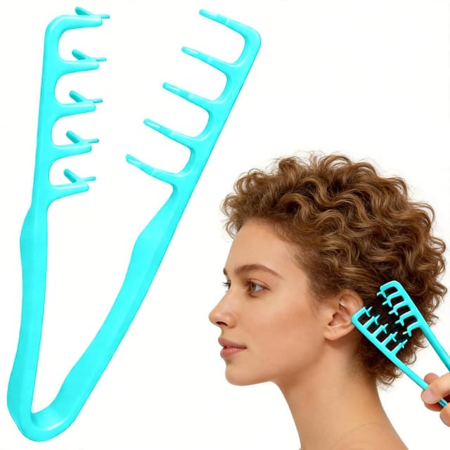 Detalle de STRUKURPASTE Lockenkamm Textur Kamm