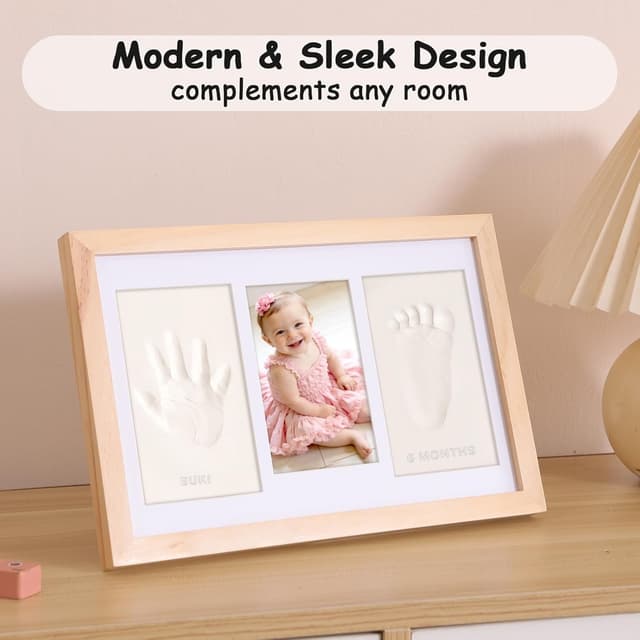 Thumbnail 6 de Baby handprint footprint kit keepsake