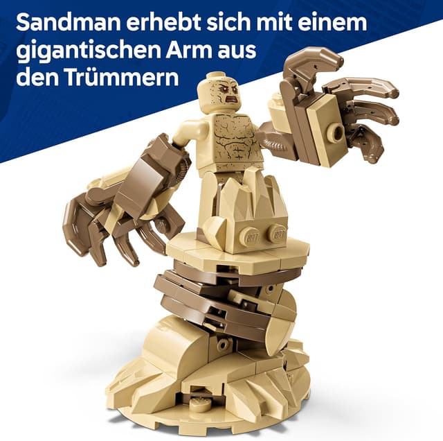 Thumbnail 4 de LEGO Marvel Großer Showdown Spider-Man vs Sandman 76334