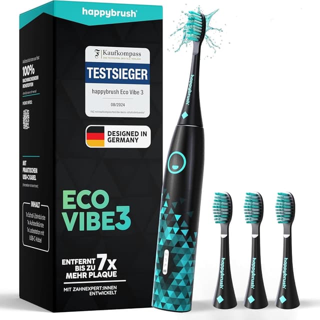 Detalle de happybrush Eco Vibe Schallzahnbürste mit 40.000