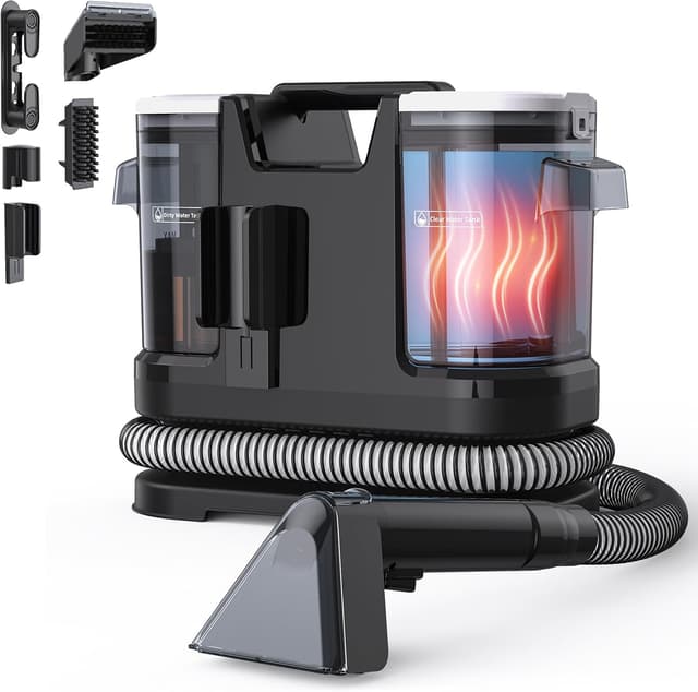 Detalle de Lubluelu Nasssauger Polsterreiniger 600 W