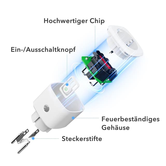 Thumbnail 6 de HBN Smart Steckdose 4er Set mit Verbrauchsmessung