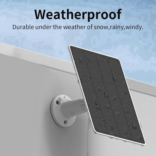 Detalle 2 de Solar Panel Charger 5W for Arlo Cameras