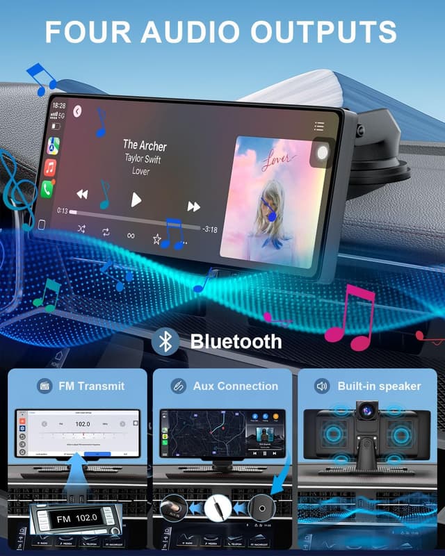 Thumbnail 6 de HK3 Carplay Screen 10.26" Wireless Carplay