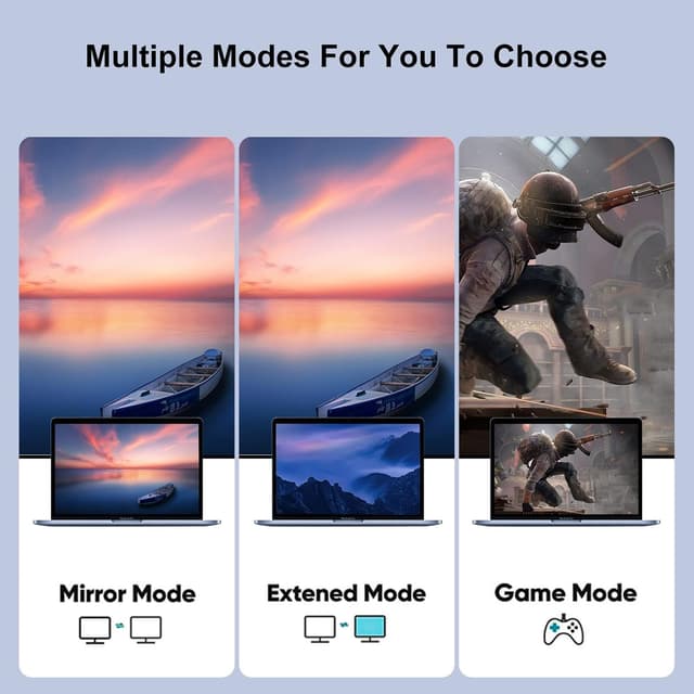 Detalle de FIBBR 8K HDMI Glasfaserkabel 20 m 48 Gbps