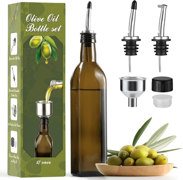 Thumbnail 6 de AOZITA 17oz Olive Oil Bottle 500ml 🍶