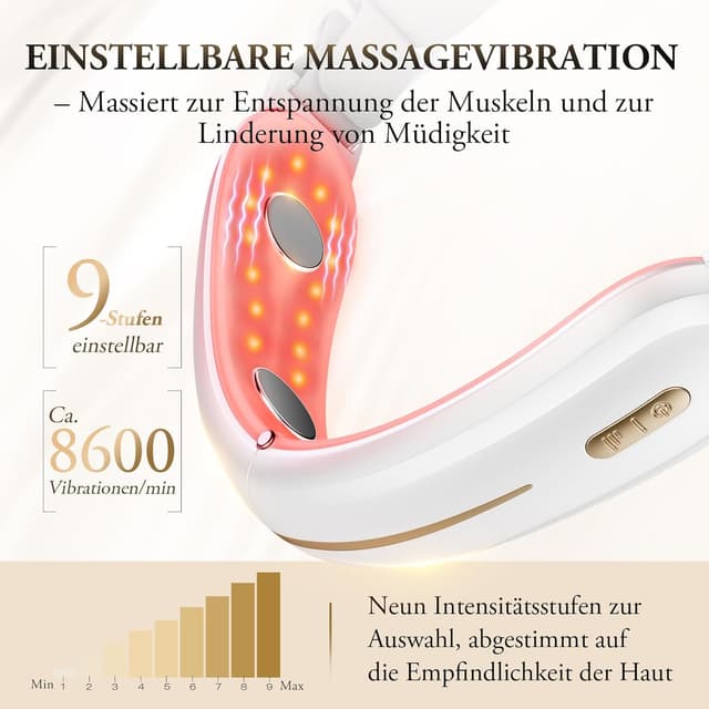 Detalle 2 de ANLAN Doppelkinn Entferner 42°C 💆