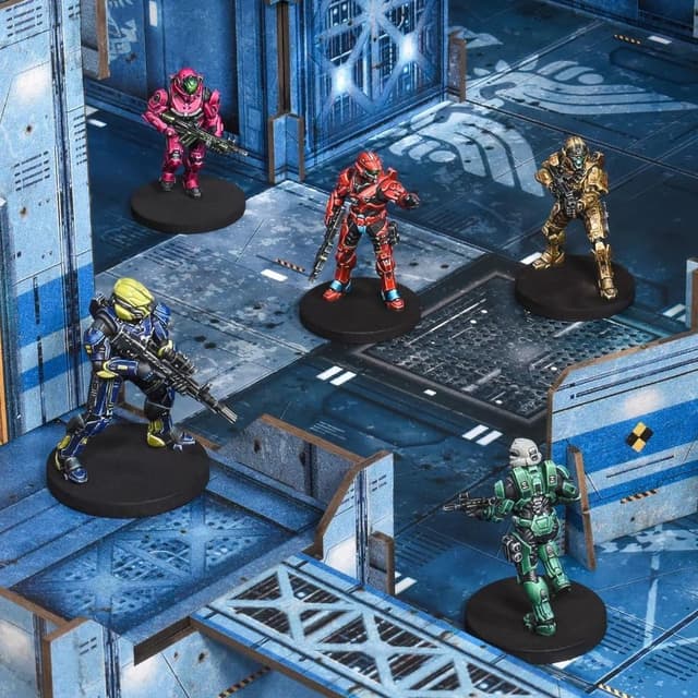Detalle de Mantic Halo: Flashpoint Recon Edition Starter Set (2 Player) — beginner tabletop skirmish game