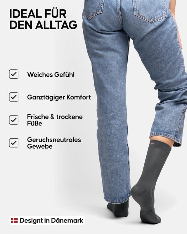 Detalle de Bambus Business-Socken, 80% Viskose