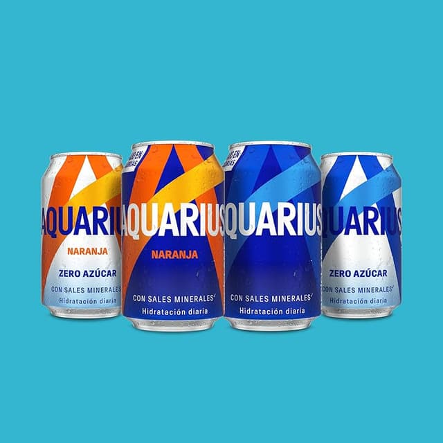 Thumbnail 4 de AQUARIUS Naranja Zero Azúcar 24 x 330 ml 🥤