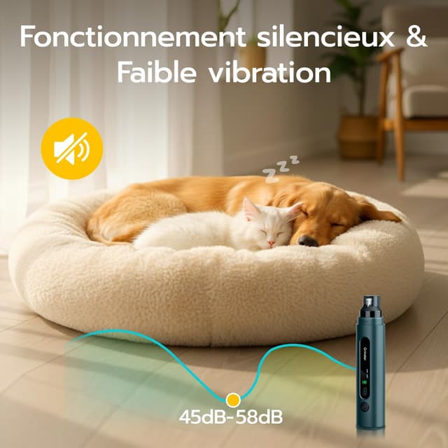 Thumbnail 3 de Mcbazel Meuleuse de griffes 5 vitesses 🐾