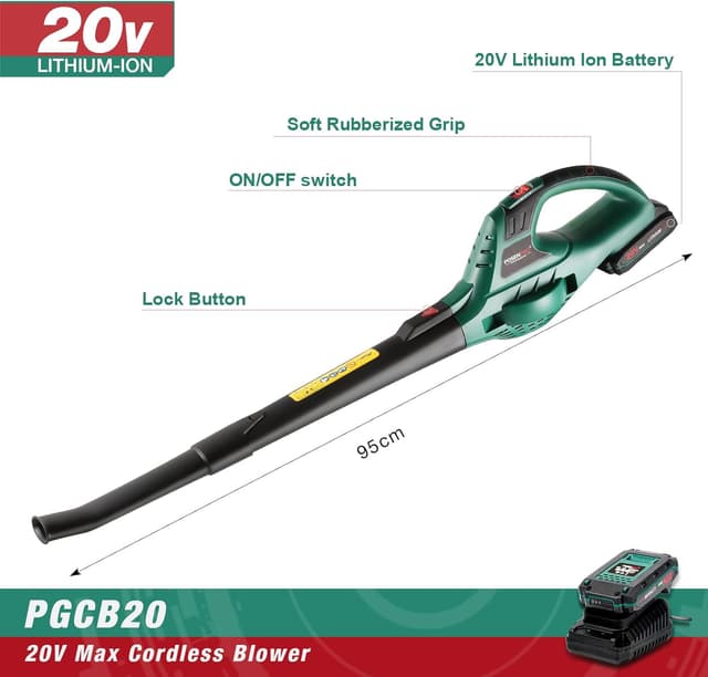 Detalle 2 de POSENPRO cordless leaf blower 20V