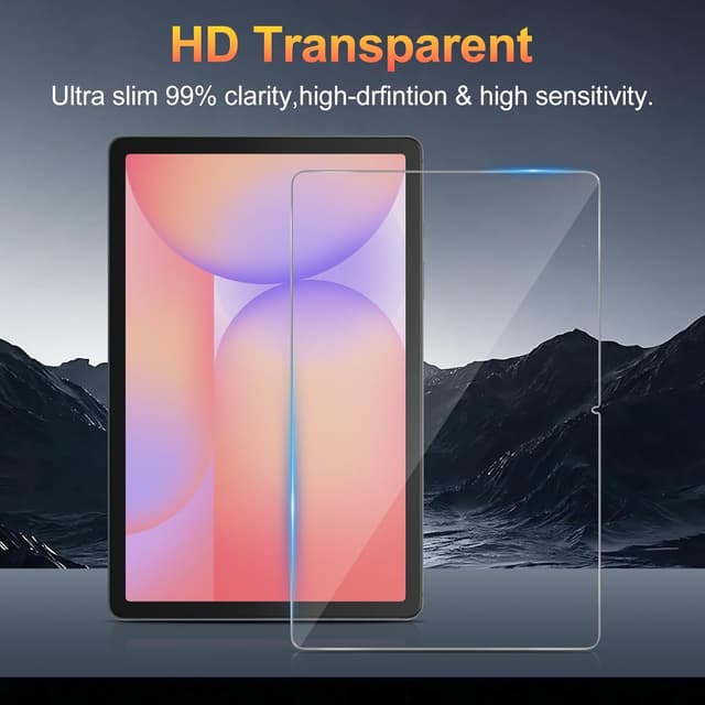 Detalle de XunyLyee 3er-Set Panzerglas für Samsung Galaxy Tab S (10,9–11 Zoll) – Schutzfolie für Displays