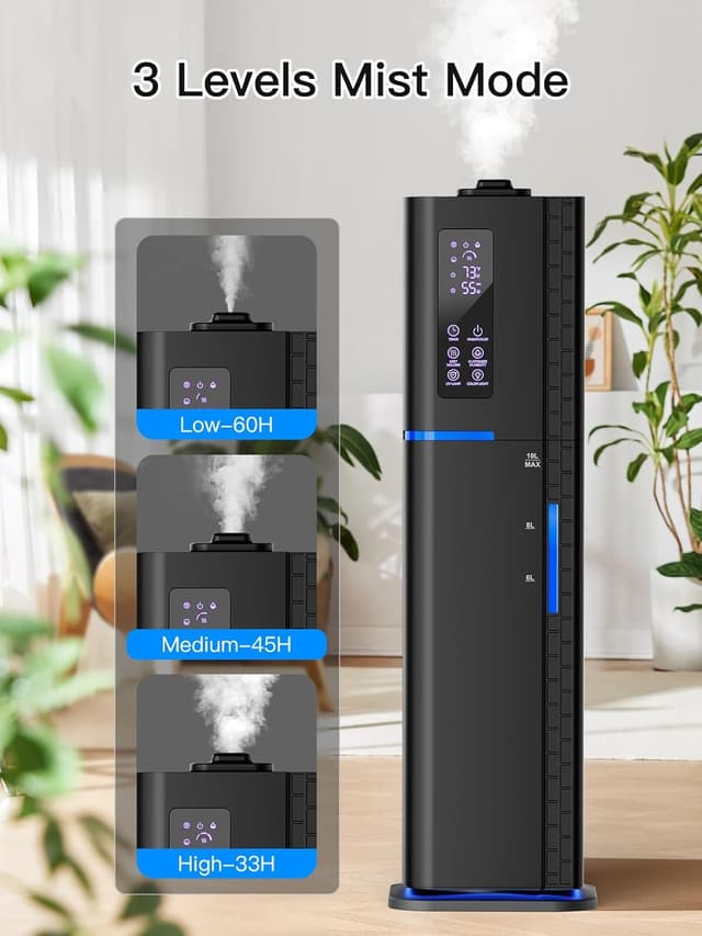 Thumbnail 2 de Zeova 10L Humidifier, Quiet Cool Mist