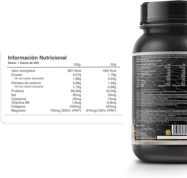 Thumbnail 6 de Healthy Fusion Whey Protein 💪 Proteína de Colágeno y Magnesio, 1000g