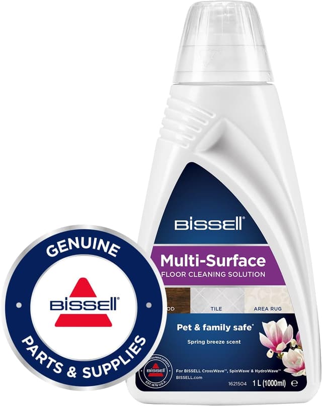 Detalle de BISSELL Multi Surface Reinigungslösungen Pack 2885 (3 x 1 Liter) für CrossWave, SpinWave & HydroWave