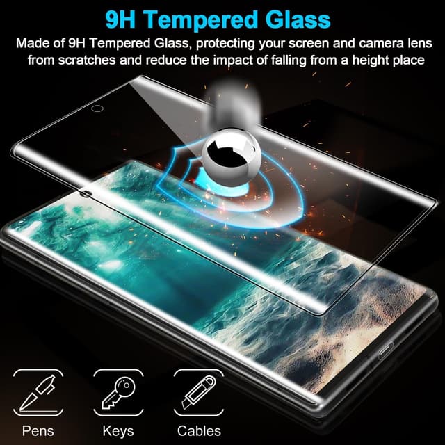 Detalle 2 de Arshek Galaxy S21 Ultra Screen Protector 3-Pack