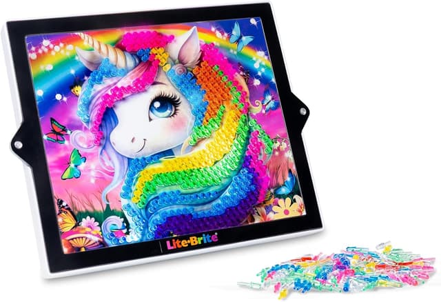 Detalle 2 de Lite Brite Rainbow Dreams, 650 picots