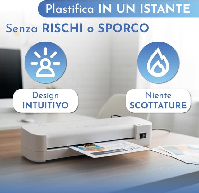 Detalle 2 de Plastificatrice A4 ADVNET 200W