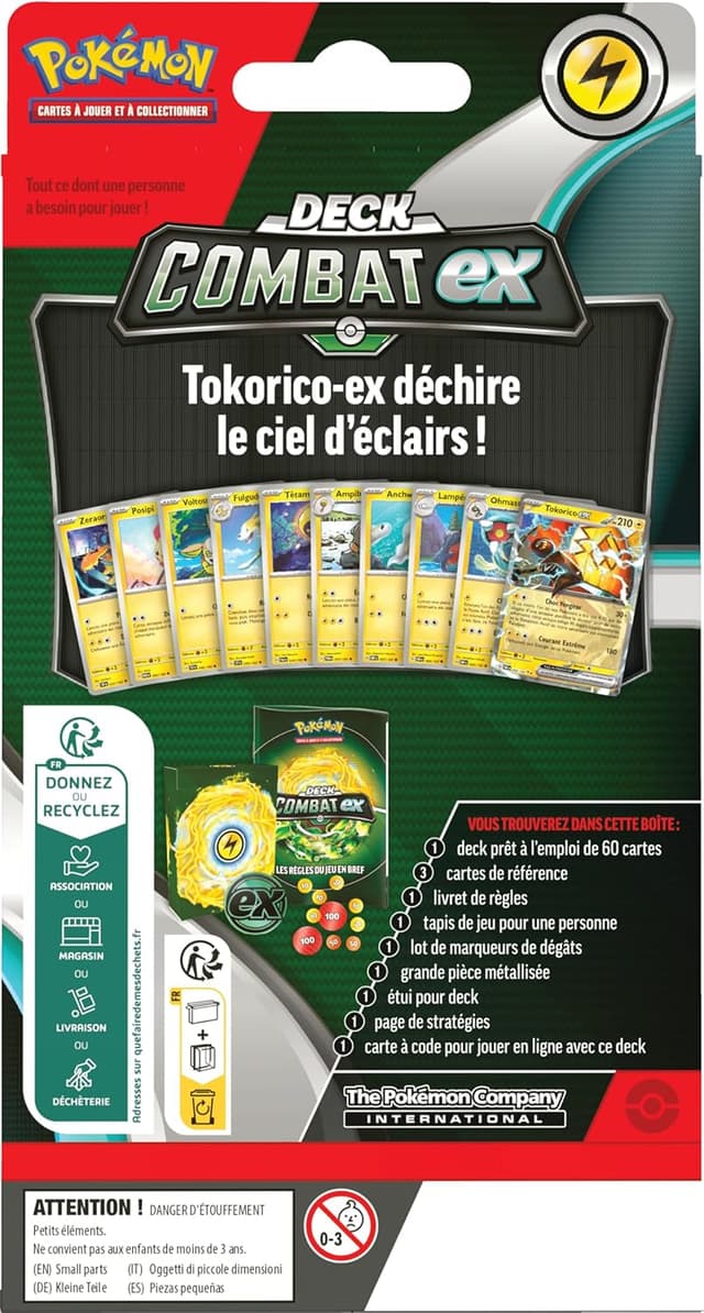 Thumbnail 3 de Pokémon Deck Combat Tokorico-ex 60 cartes