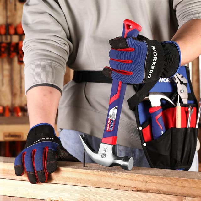 Detalle 2 de WORKPRO Martello carpentiere 2 pezzi 🔨