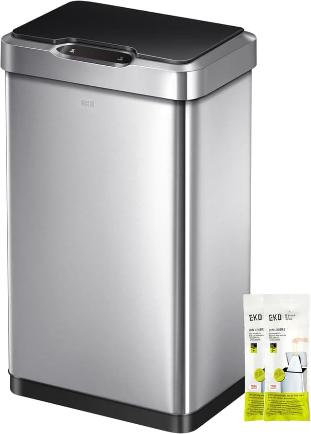 Imagen de EKO Mirage-T 50 Liter Touchless Trash Can 🗑 en OfertitasTOP