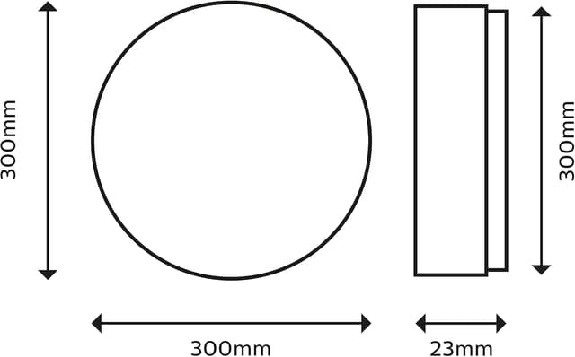 Detalle de Philips Superslim Plafón LED blanco regulable 18W