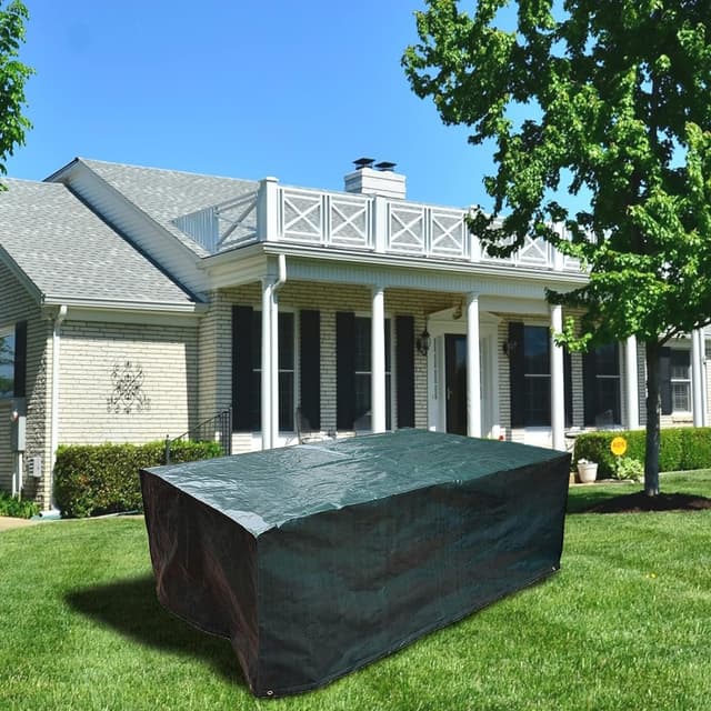 Detalle de RICHIE Waterproof Anti-UV Tarpaulin Cover for Garden Tables and Patio Furniture