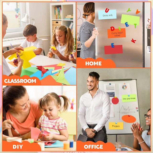 Thumbnail 6 de 816 Blatt Moderationskarten drei Formen