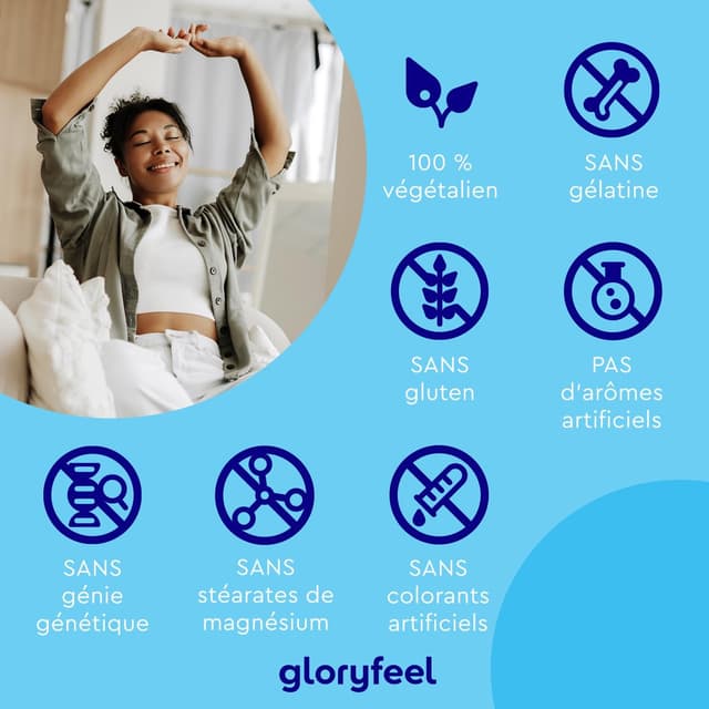 Detalle de Gélules d’ashwagandha bio (baie du sommeil) Fortement dosées : 1 980 mg par jour