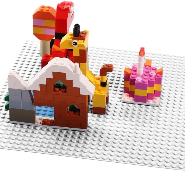 Detalle 2 de Lekebaby Bauplatte 25,4 x 25,4 cm Set