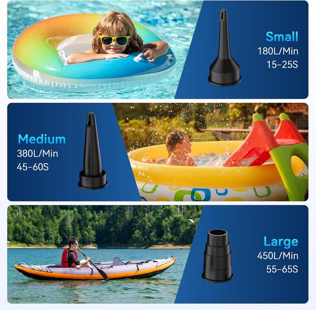 Thumbnail 3 de Bomba de Aire eléctrica portátil inflador