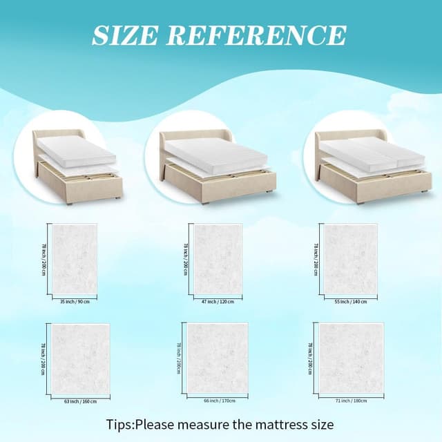 Thumbnail 3 de DUJUIKE Copriletto Matrimoniale antiscivolo 160x200 cm