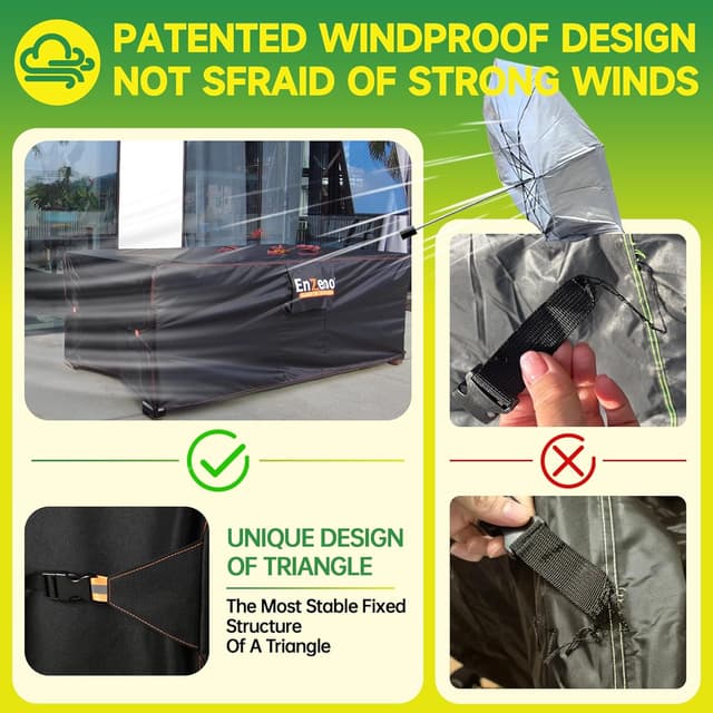 Thumbnail 4 de Enzeno Cube garden table cover 125x125x74 cm